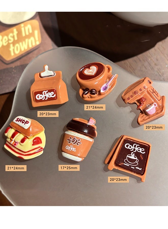 Happy D 15-Piece Fridge Magnets Set, 3D Resin Magnet Refrigerator Stickers, Lovely Creative Food Shaped Magnets Home Refrigerator Stickers - Image 3